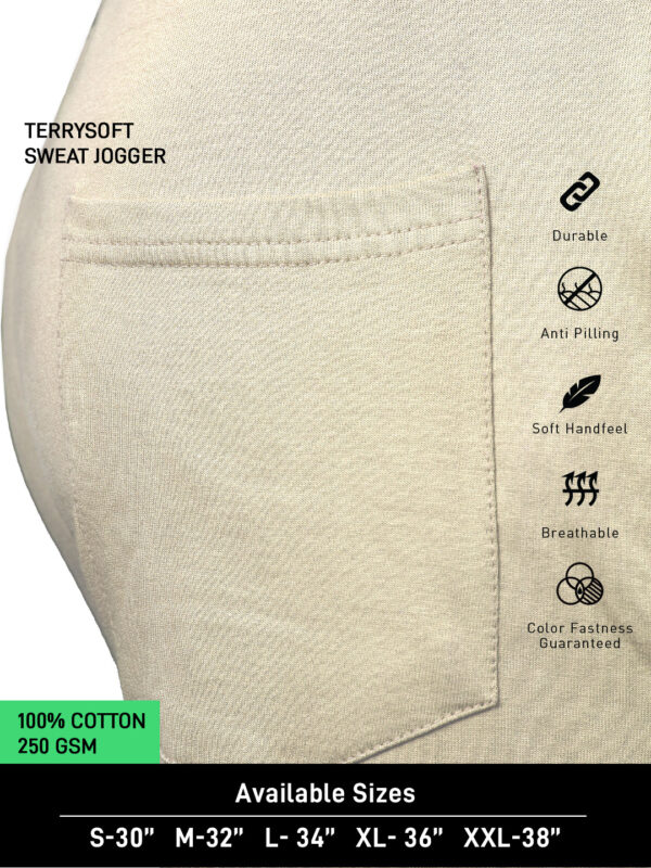 Pear Sorbet Terry Soft Sweat Jogger – Fresh & Stylish Comfort