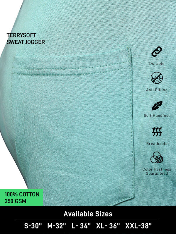 Terry Soft Sweat Jogger – Sage Green Edition