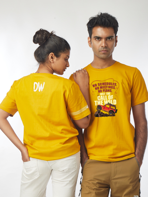 Unisex Short Sleeve - Just the Call of the Wild Front Print