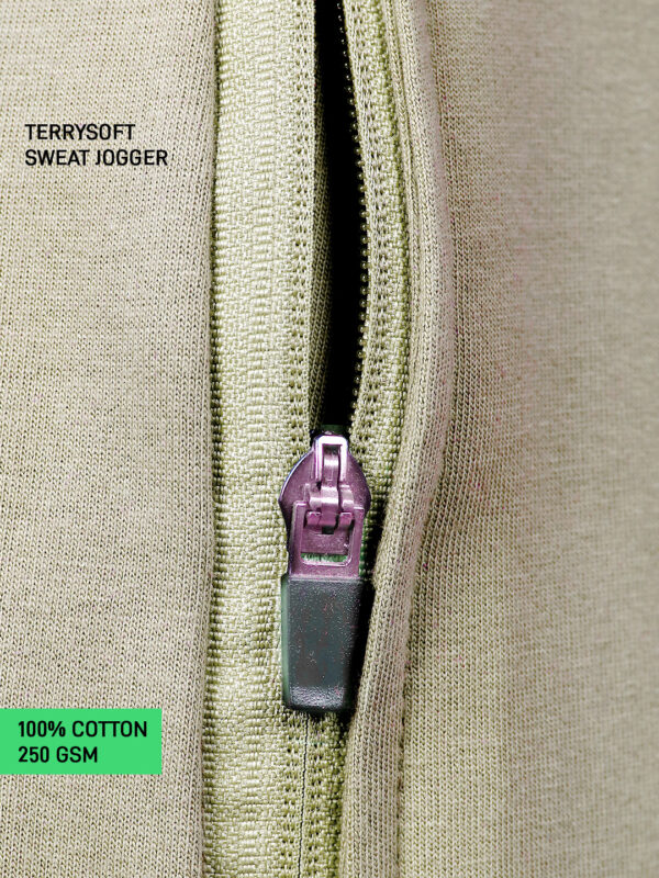 Pear Sorbet Terry Soft Sweat Jogger – Fresh & Stylish Comfort