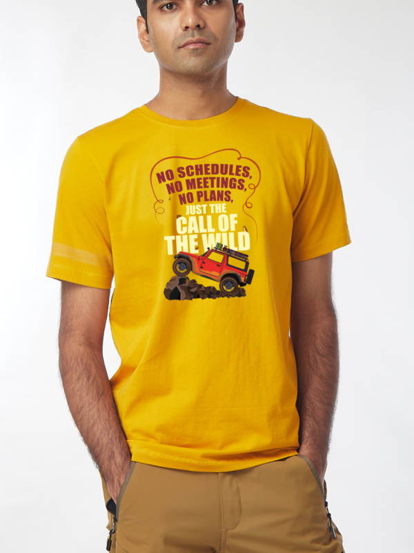 Unisex Short Sleeve - Just the Call of the Wild Front Print