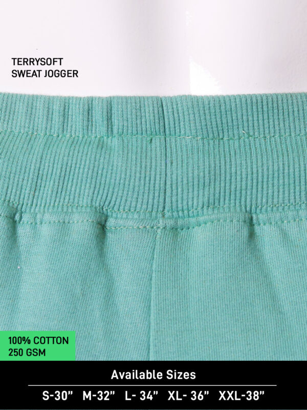 Terry Soft Sweat Jogger – Sage Green Edition
