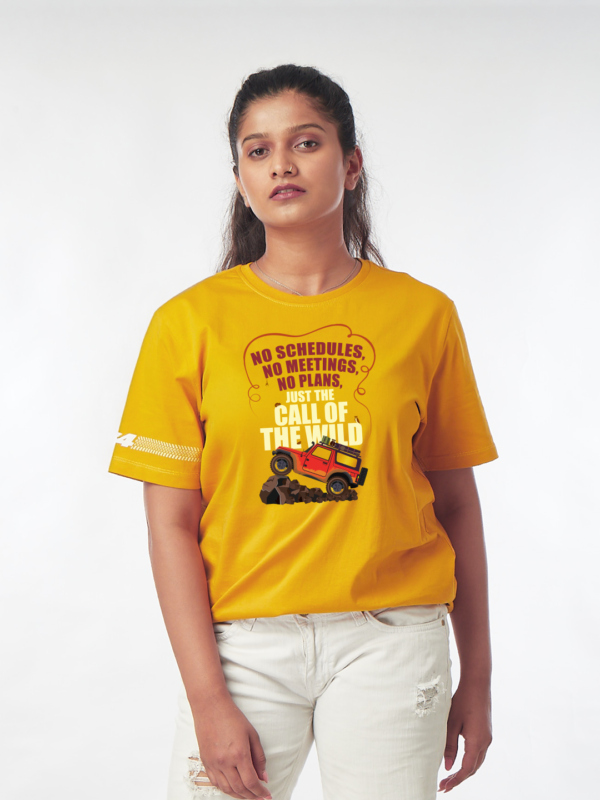 Unisex Short Sleeve - Just the Call of the Wild Front Print