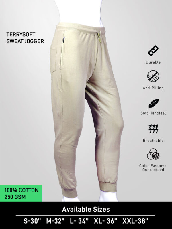 Pear Sorbet Terry Soft Sweat Jogger – Fresh & Stylish Comfort