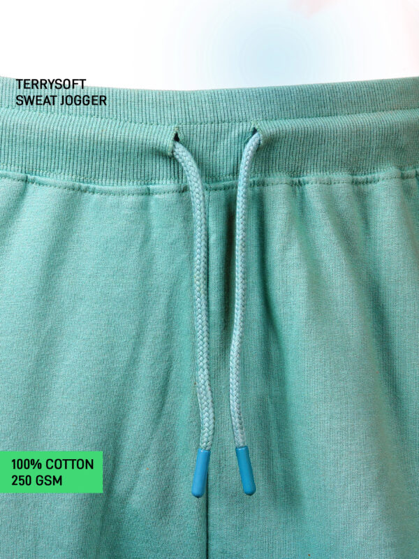 Terry Soft Sweat Jogger – Sage Green Edition