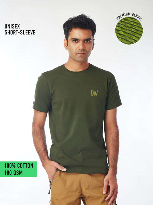 Unisex Short-Sleeve – Offroad Legends: Mountain Goat Edition (Large Back Print)