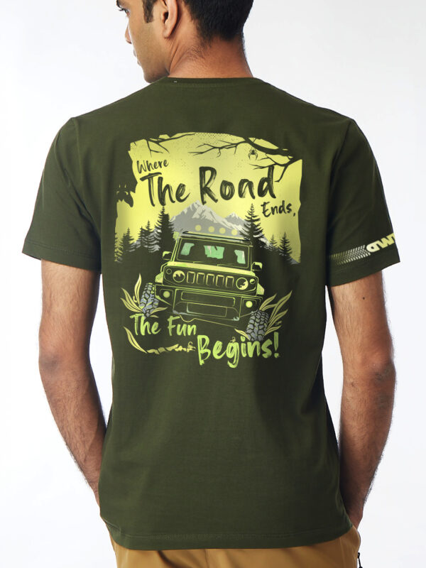 Unisex Short-Sleeve – Offroad Legends: Mountain Goat Edition (Large Back Print)