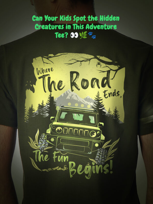 Unisex Short-Sleeve – Offroad Legends: Mountain Goat Edition (Large Back Print)