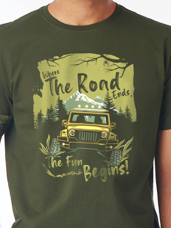 Unisex Short Sleeve – The Legends of the Wild (Thar Inspired) | A4 Front Prin
