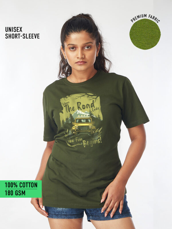 Unisex Short Sleeve – The Legends of the Wild (Thar Inspired) | A4 Front Prin