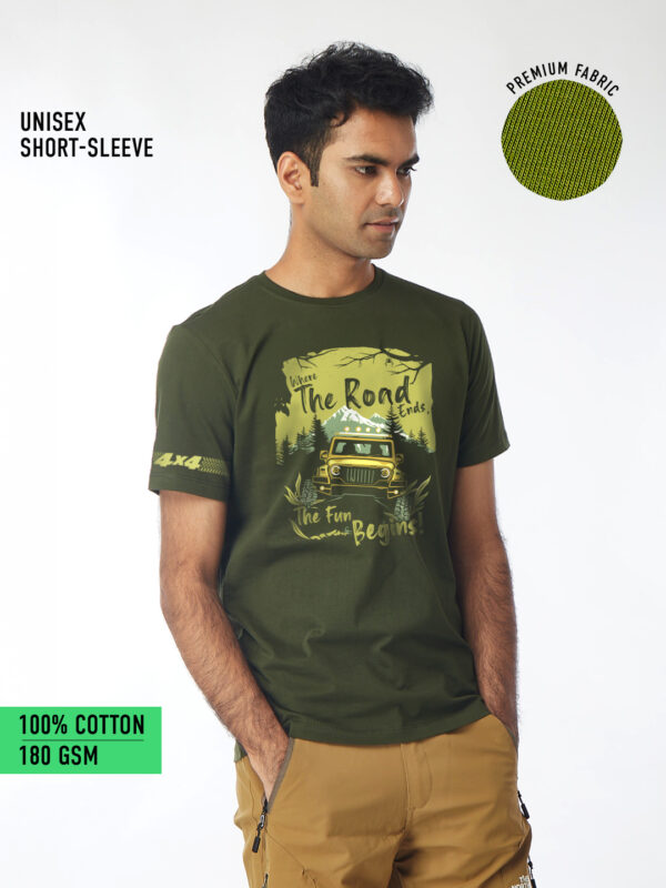 Unisex Short Sleeve – The Legends of the Wild (Thar Inspired) | A4 Front Prin