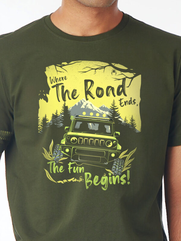 Unisex Short-Sleeve – Mountain Goat Edition (A4 Front Print)
