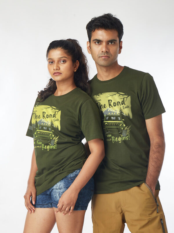 Unisex Short-Sleeve – Mountain Goat Edition (A4 Front Print)