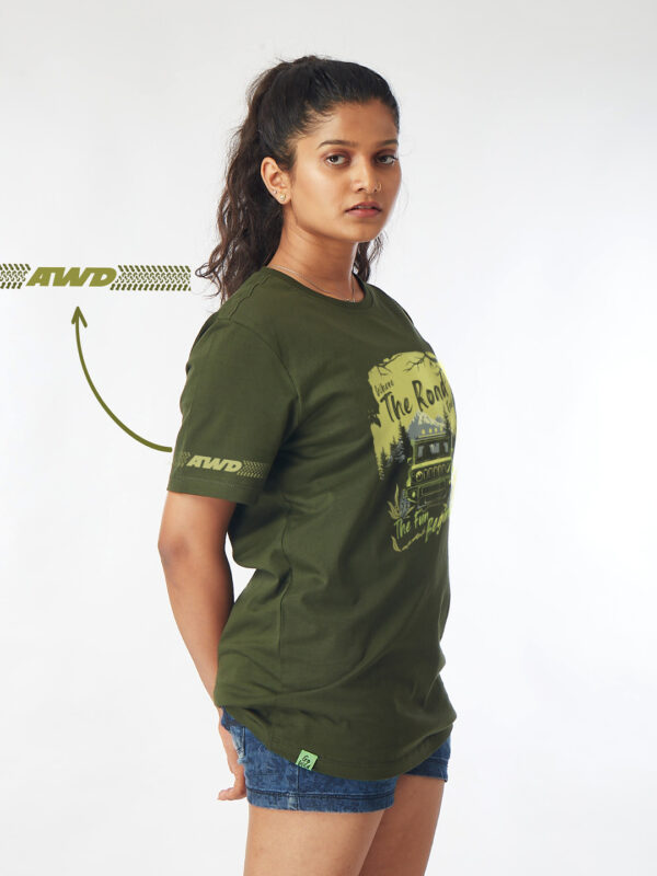 Unisex Short-Sleeve – Mountain Goat Edition (A4 Front Print)