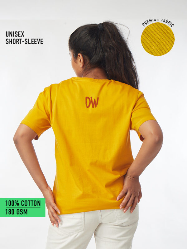 Unisex Short Sleeve – The Hardest Climb | A4 Front Print
