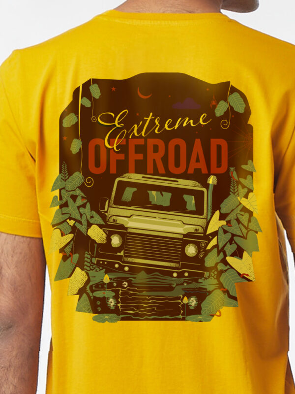 Unisex Short Sleeve – Extreme Offroad! | A3 Large Print | Defender Inspired