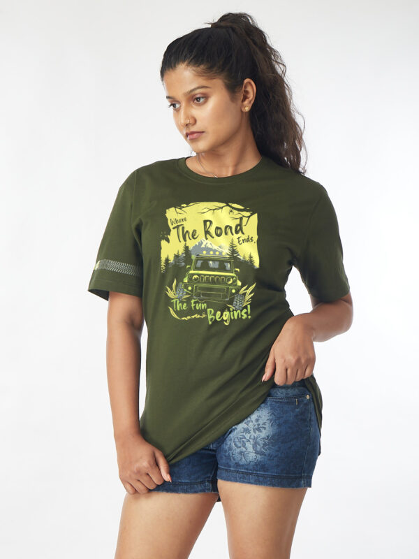 Unisex Short-Sleeve – Mountain Goat Edition (A4 Front Print)
