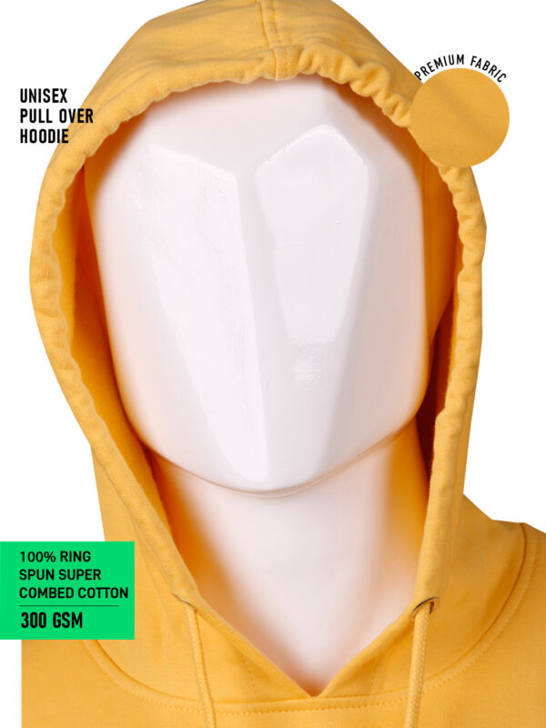 Unisex Pullover Hoodie – Sunshine Yellow Edition