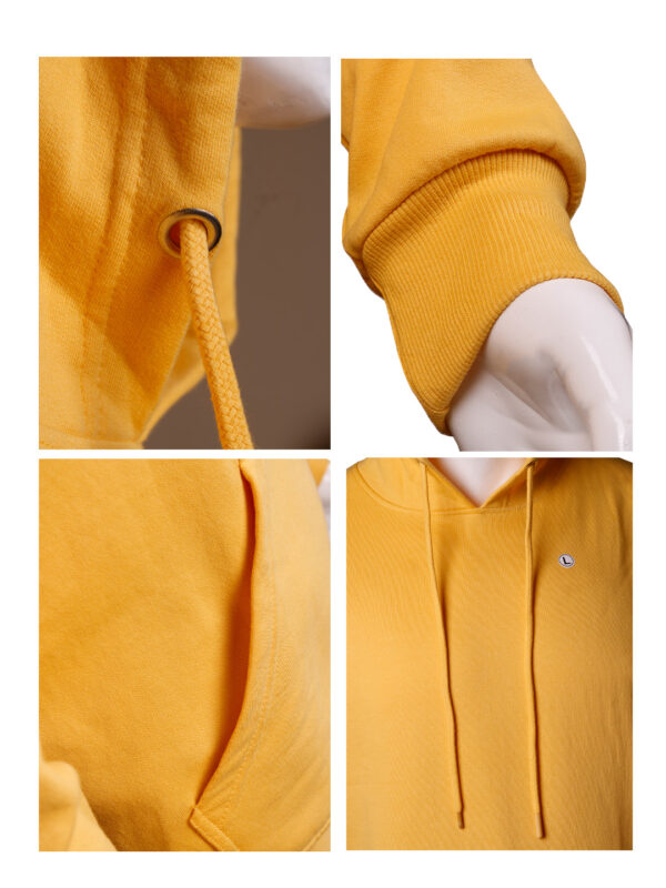 Unisex Pullover Hoodie – Sunshine Yellow Edition