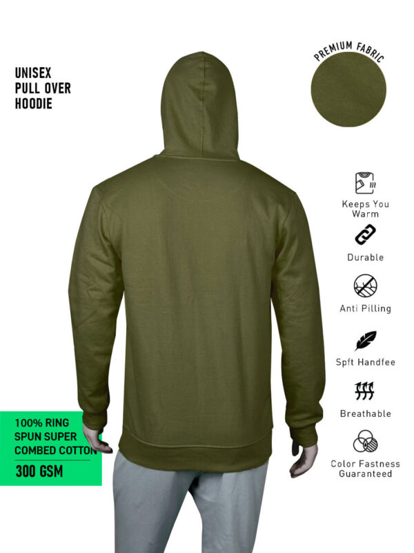 Unisex Pullover Hoodie – Olive Grove Edition