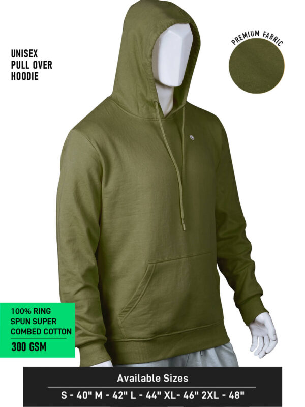 Unisex Pullover Hoodie – Olive Grove Edition
