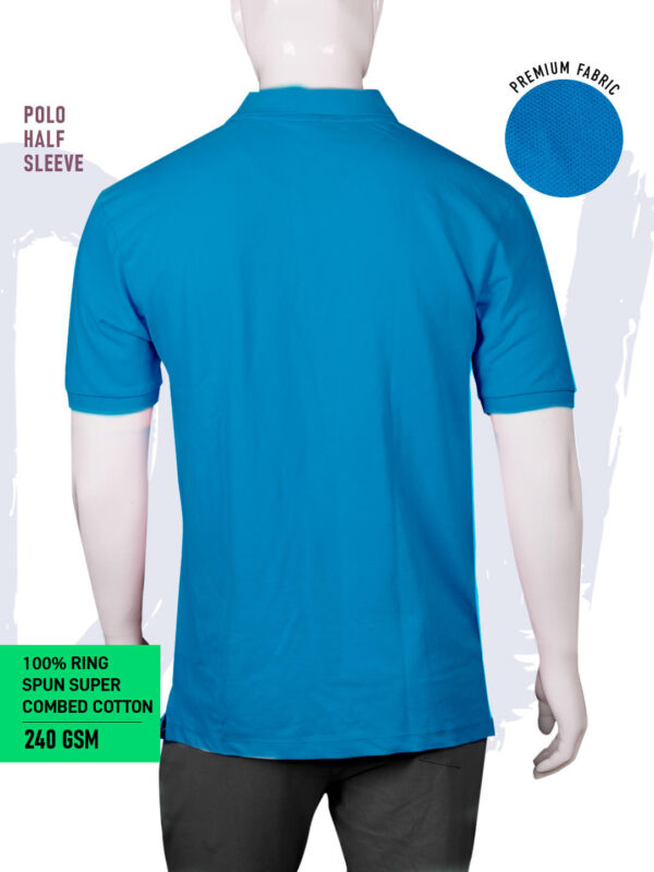Executive Classic Polo – Unisex | Plain | ROYAL BLUE | 240gsm