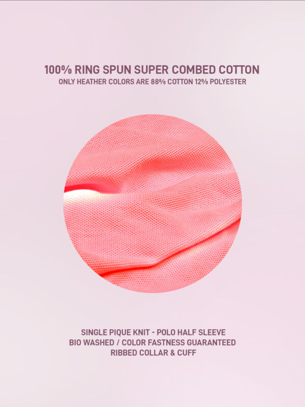 Executive Classic Polo – Unisex | Plain | SUNSET | 240gsm