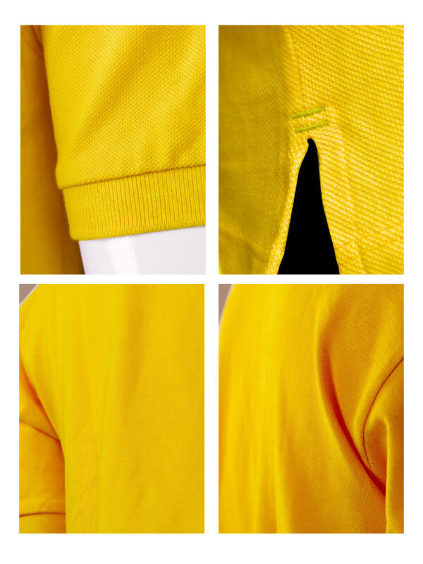 Executive Classic Polo – Unisex | Plain | YELLOW | 240gsm